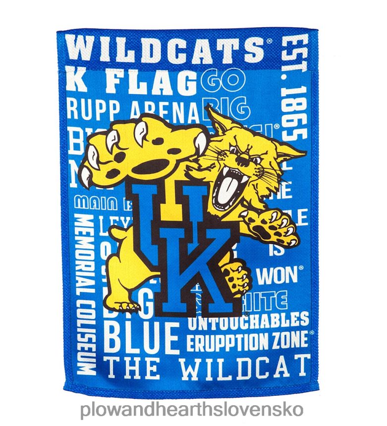 Plow & Hearth obojstranné fanúšikovské pravidlá vysokoškolský tím hrdosť žalovaná vlajka - univ of oklahoma 6P208P638 dvor a záhrada