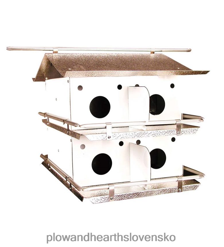 Plow & Hearth 8-izbová fialová vtáčia búdka martin 6P208P893 dvor a záhrada