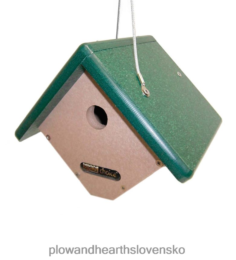 Plow & Hearth závesný domček z recyklovaného plastu poly-reziva 6P208P871 dvor a záhrada