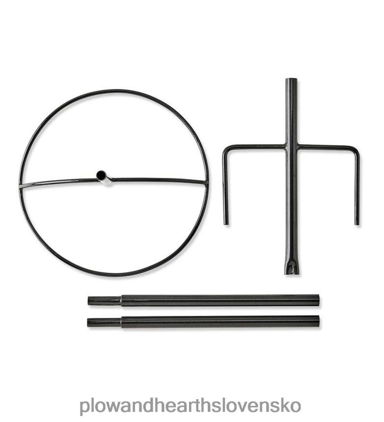 Plow & Hearth Kúpeľ pre vtáky z čistej medi na oceľovej tyči s práškovým nástrekom s pevným trojbodovým kolíkom 6P208P830 dvor a záhrada