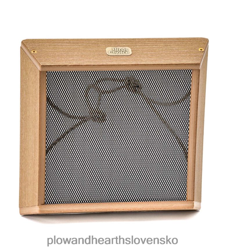 Plow & Hearth Závesné kŕmidlo pre vtáky z recyklovaného poly-reziva 6P208P815 dvor a záhrada