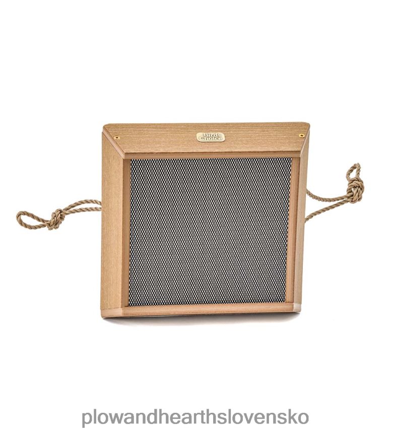 Plow & Hearth Závesné kŕmidlo pre vtáky z recyklovaného poly-reziva 6P208P815 dvor a záhrada