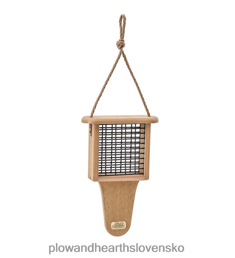 Plow & Hearth podávač na jeden tortový loj z recyklovaného poly-reziva 6P208P816 dvor a záhrada