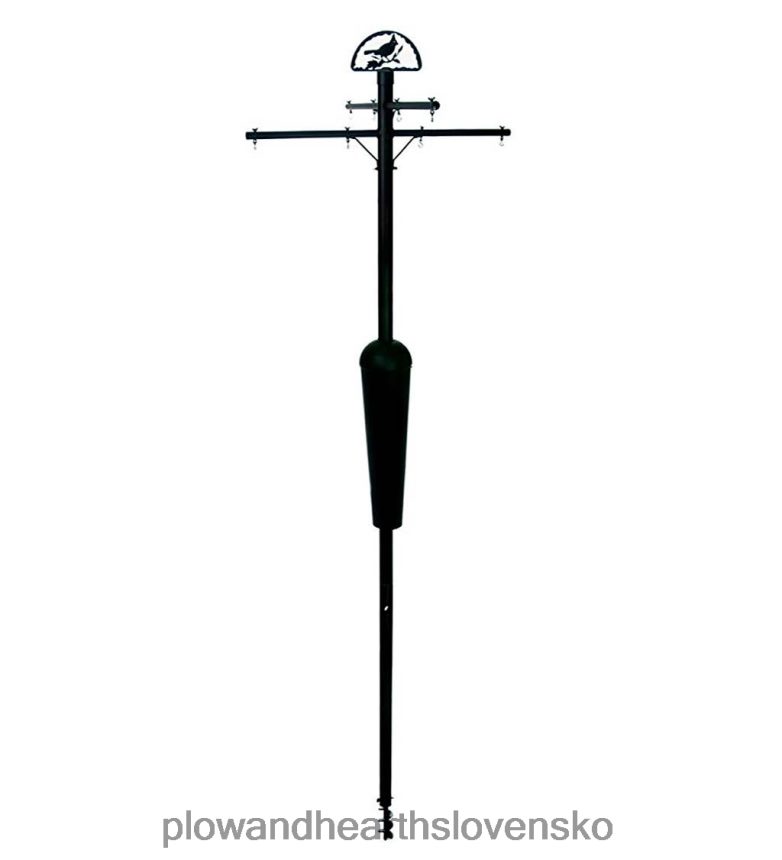 Plow & Hearth zátka veverička odolná voči poveternostným vplyvom, stojan na kŕmenie pre vtáky a stojan na rastliny - bronz 6P208P760 dvor a záhrada