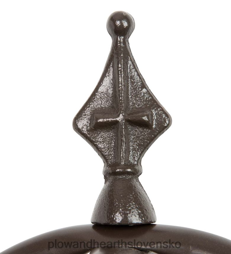 Plow & Hearth 8' oceľový záhradný obelisk s práškovým nástrekom - starožitná meď 6P208P3251 dvor a záhrada