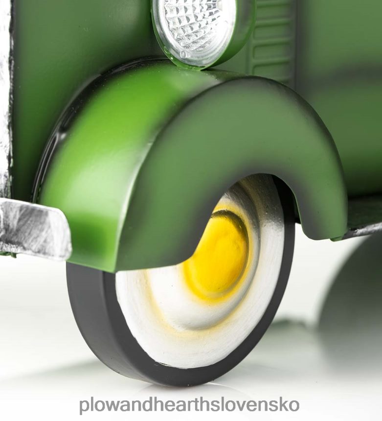 Plow & Hearth Vintage štýl solárny kvetináč - červený 6P208P187 dvor a záhrada