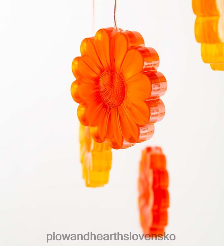 Plow & Hearth farebný solárny mobil so slnečnicami 6P208P373 dvor a záhrada