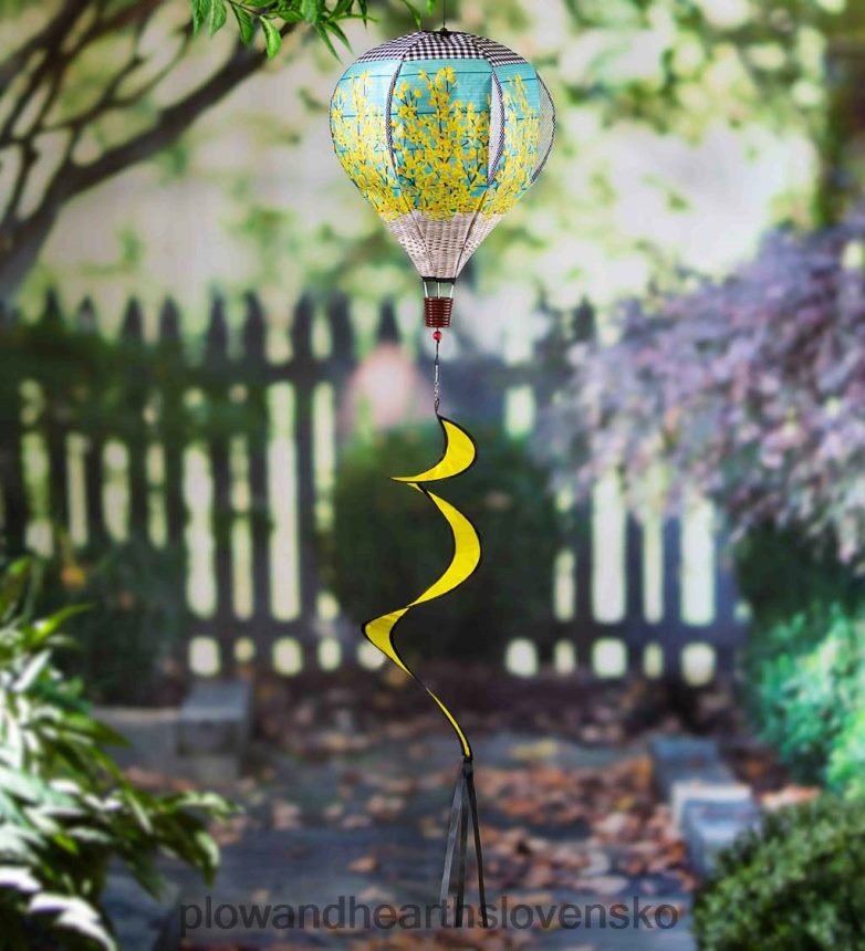Plow & Hearth jarný záhradný balónový odstreďovač - zlatica 6P208P279 dvor a záhrada
