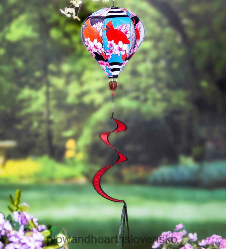 Plow & Hearth jarný záhradný balónový odstreďovač - zlatica 6P208P279 dvor a záhrada