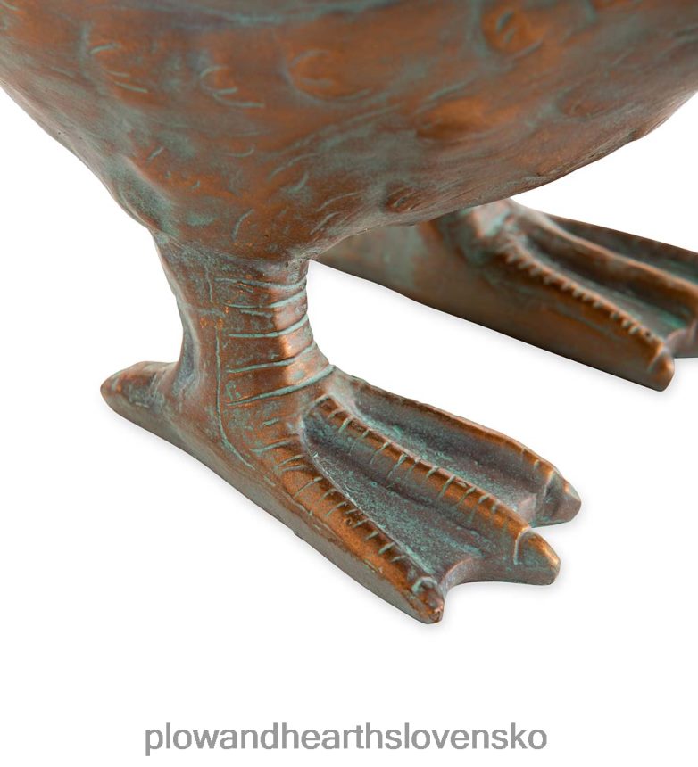 Plow & Hearth kačacia rodinka s mamou a tromi bábätkami, sada 4 kusov 6P208P92 dvor a záhrada