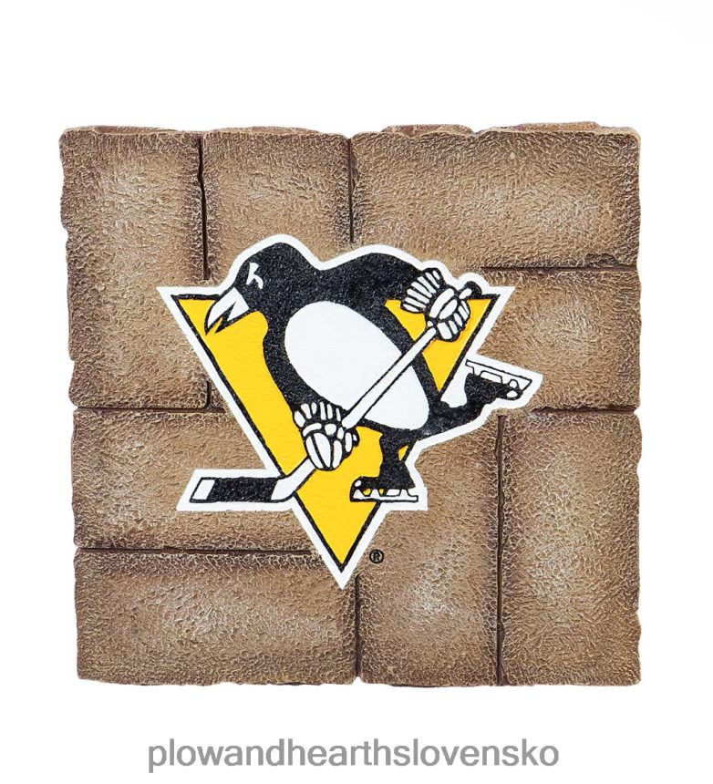 Plow & Hearth nhl hokejový tím záhradná kamenná dlažba - Columbus blue jackets 6P208P367 dvor a záhrada