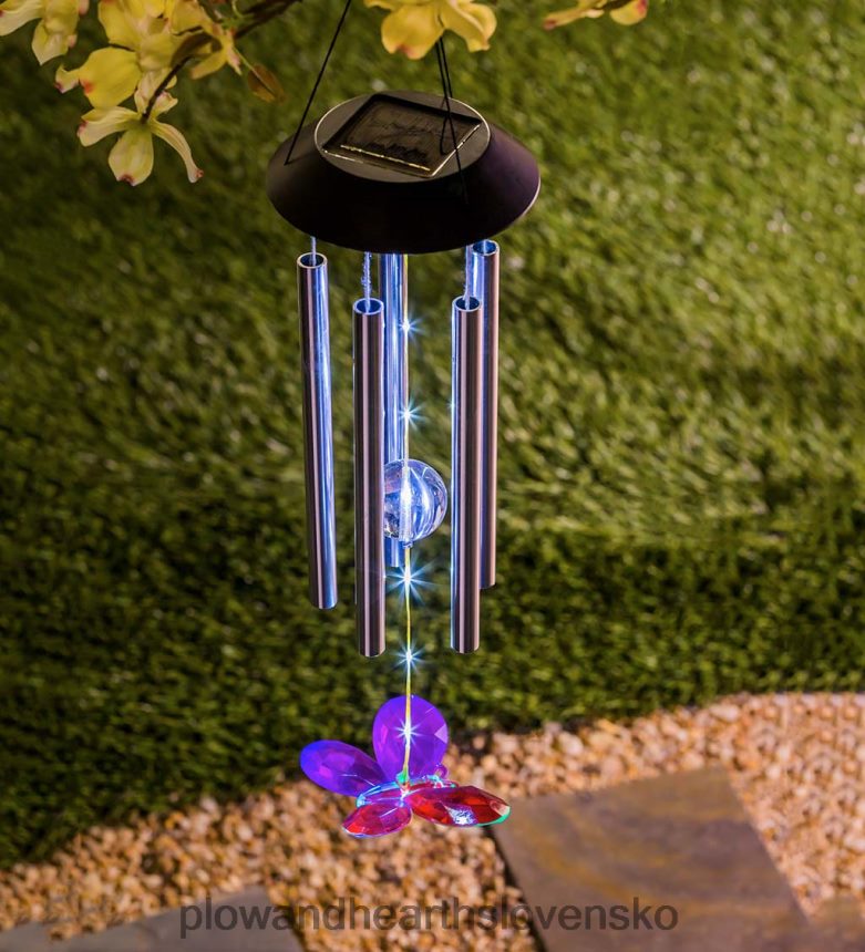 Plow & Hearth okrídlené zázraky slnečného vetra, sada 3 kusov 6P208P311 dvor a záhrada