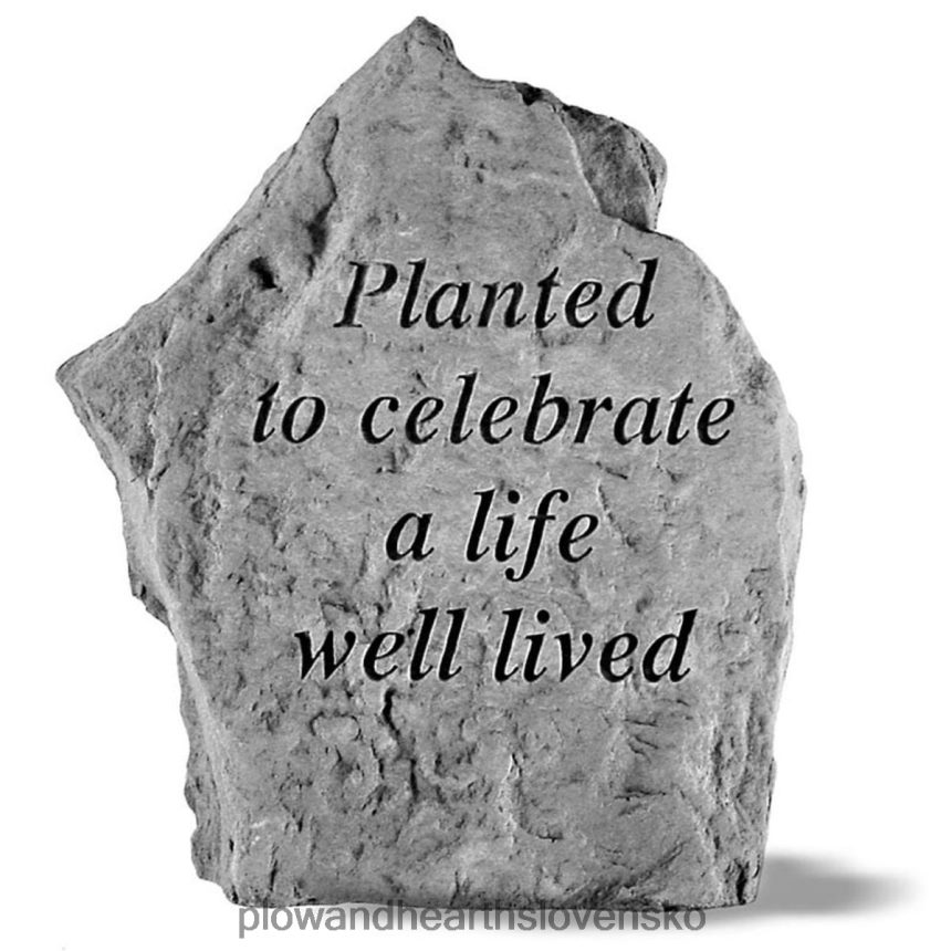 Plow & Hearth pamätná tabuľa z liateho kameňa z liateho kameňa 6P208P172 dvor a záhrada