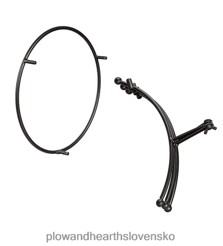 Plow & Hearth umelecká sklenená vírivá guľa so stojanom - kráľovská modrá 6P208P313 dvor a záhrada