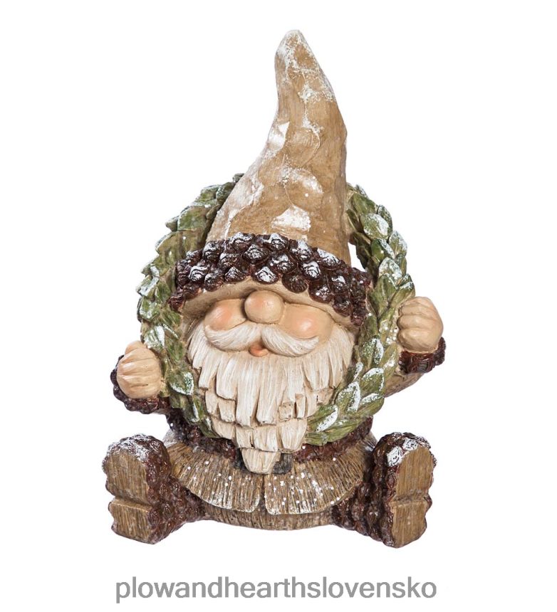 Plow & Hearth Lesní prázdninoví trpaslíci, sada 2 kusov 6P208P514 dvor a záhrada