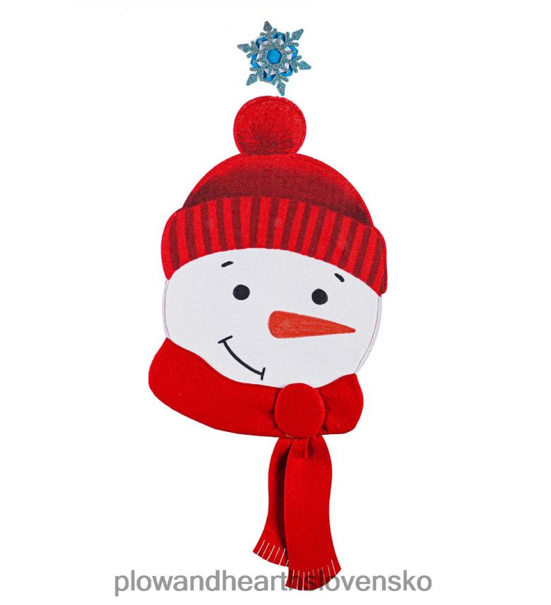 Plow & Hearth osvetlená dekorácia do okna snehuliaka 6P208P12 dvor a záhrada