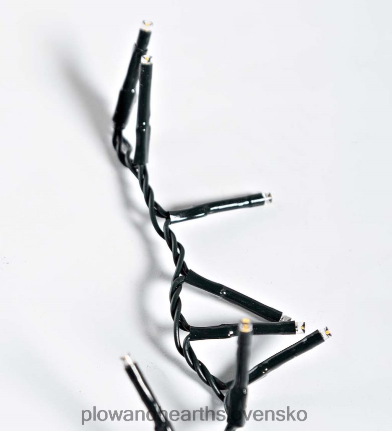 Plow & Hearth vnútorné/vonkajšie elektrické reťazové svetlá s 500 teplými bielymi LED diódami; 36'l 6P208P38 dvor a záhrada