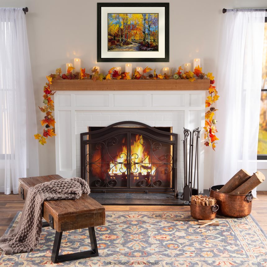 Plow & Hearth Richland vnútorná / vonkajšia lavica z recyklovaného dreva 6P208P485 dvor a záhrada