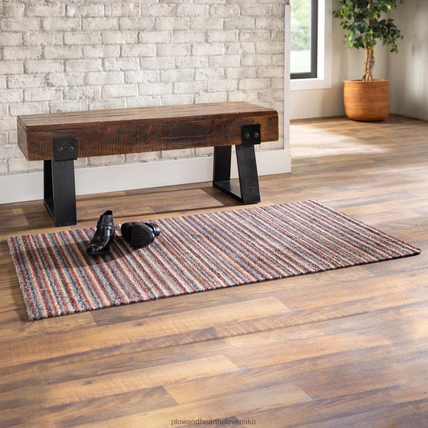 Plow & Hearth Richland vnútorná / vonkajšia lavica z recyklovaného dreva 6P208P485 dvor a záhrada