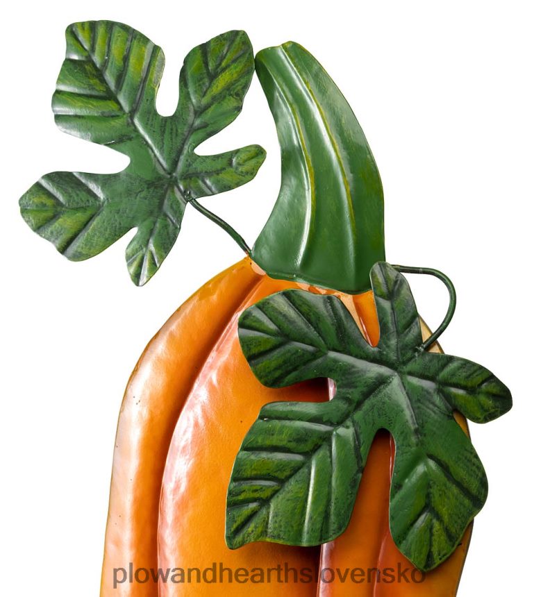 Plow & Hearth kovový kolík slnečnice, tekvice a tekvice 6P208P327 dvor a záhrada