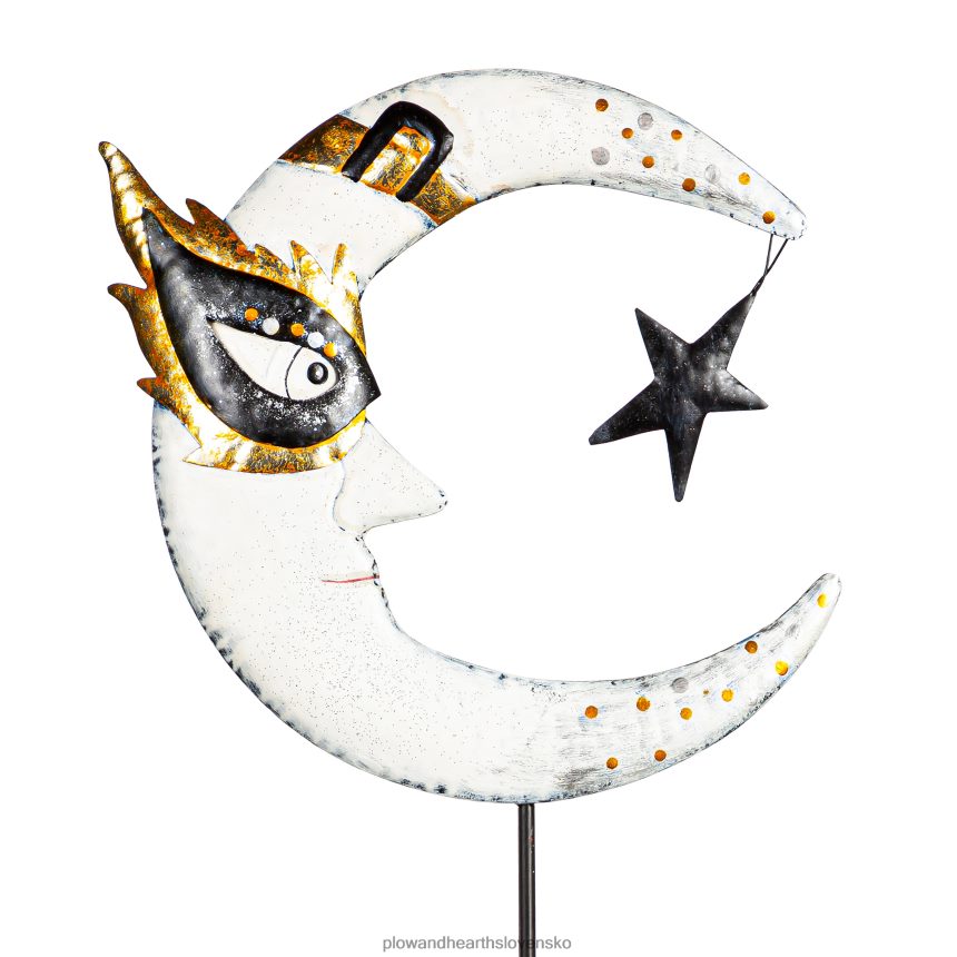 Plow & Hearth magický mesiac halloween záhradný kôl 6P208P316 dvor a záhrada