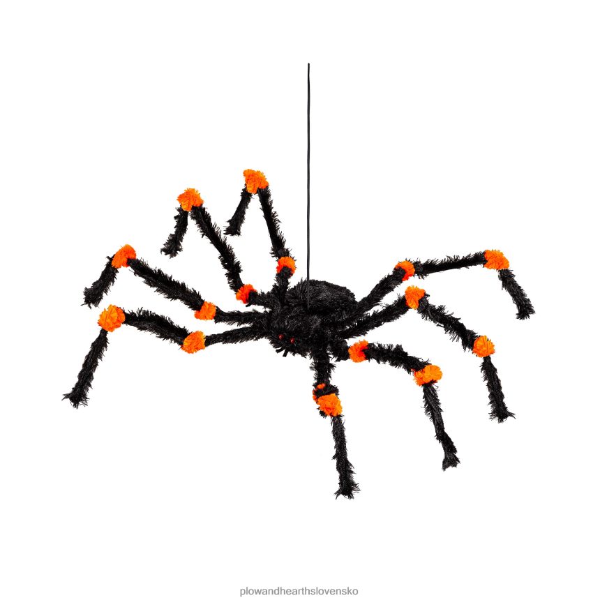 Plow & Hearth nadrozmerné halloweenske závesné pavúky, sada 3 ks 6P208P433 dvor a záhrada