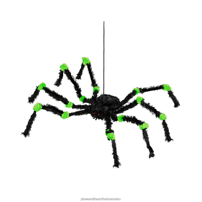 Plow & Hearth nadrozmerné halloweenske závesné pavúky, sada 3 ks 6P208P433 dvor a záhrada