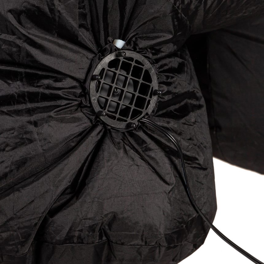 Plow & Hearth osvetlená jack-o-lantern kostra halloween nafukovacia 6P208P431 dvor a záhrada