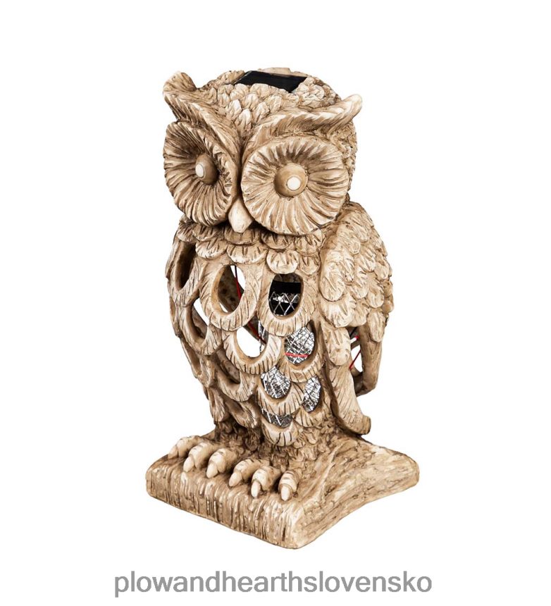 Plow & Hearth solar bug zapper záhradná socha - škriatok 6P208P227 dvor a záhrada