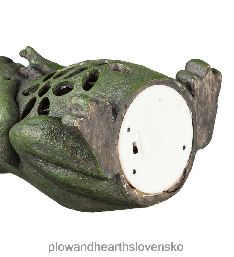 Plow & Hearth solar bug zapper záhradná socha - škriatok 6P208P227 dvor a záhrada