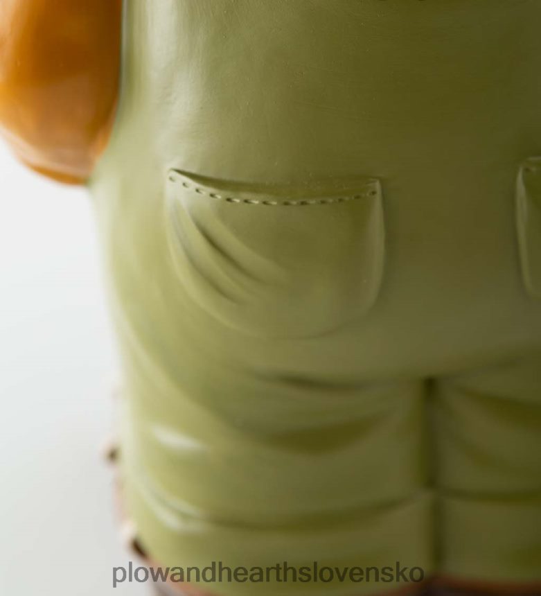 Plow & Hearth vnútorný/vonkajší osvetlený strašiak shorty socha 6P208P201 dvor a záhrada