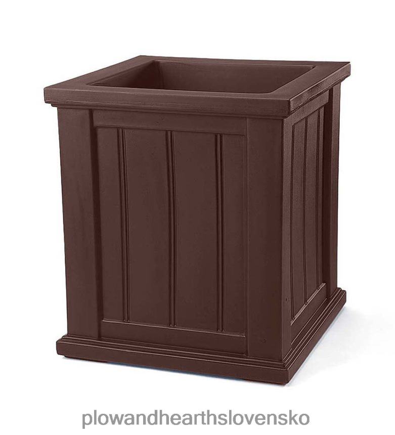 Plow & Hearth samozavlažovacie kvetináče lexington 6P208P910 dvor a záhrada