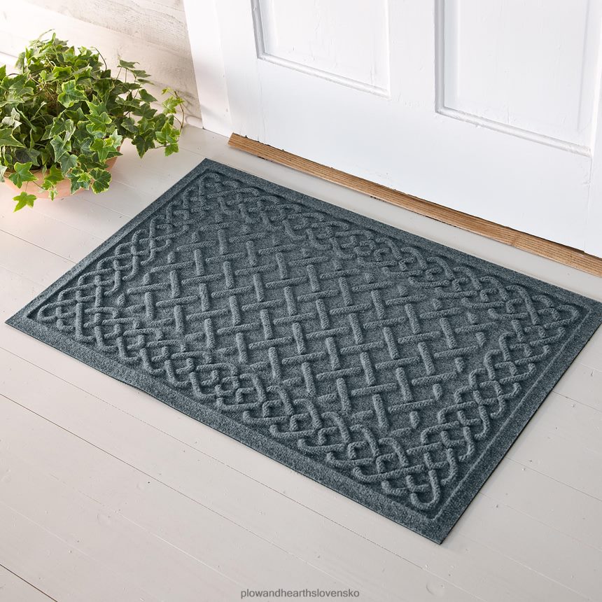 Plow & Hearth Waterhog cable weave door rohož 6P208P1043 dvor a záhrada