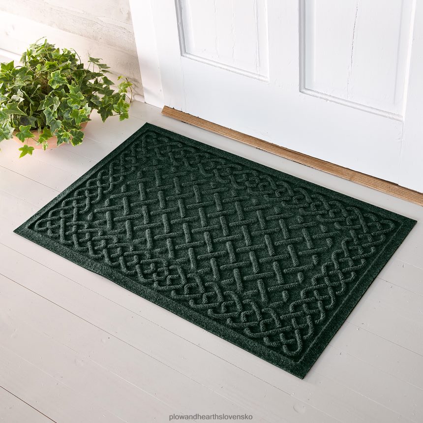 Plow & Hearth Waterhog cable weave door rohož 6P208P1043 dvor a záhrada