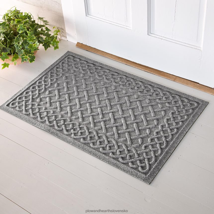 Plow & Hearth Waterhog cable weave door rohož 6P208P1043 dvor a záhrada