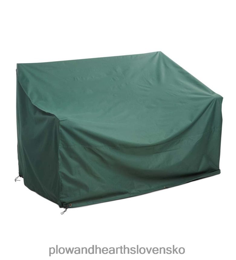 Plow & Hearth klasický outdoorový nábytok do každého počasia poťah na love seat - zelený 6P208P1039 dvor a záhrada