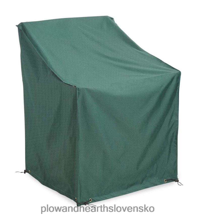 Plow & Hearth klasický vonkajší poťah na kreslo do každého počasia - zelený 6P208P1007 dvor a záhrada