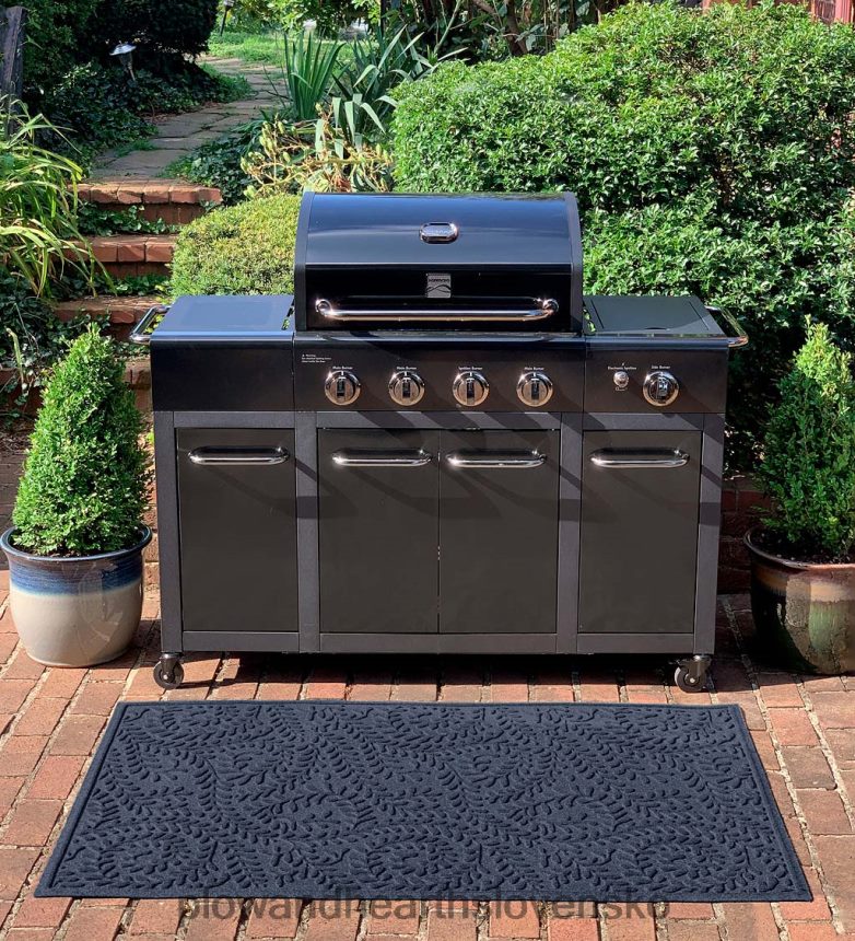 Plow & Hearth podložka na gril z buxusu vodná - bordó 6P208P1069 dvor a záhrada