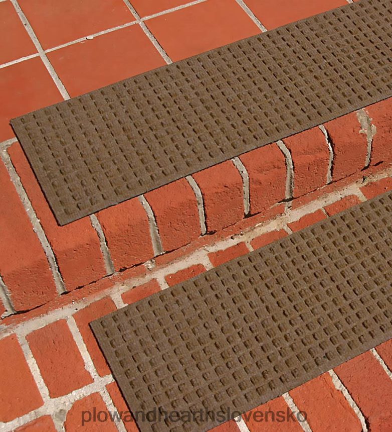 Plow & Hearth vaflové stupne schodov - sivá 6P208P1042 dvor a záhrada