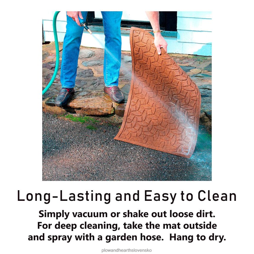 Plow & Hearth waterhog interiérová/vonkajšia geometrická rohožka 6P208P1056 dvor a záhrada