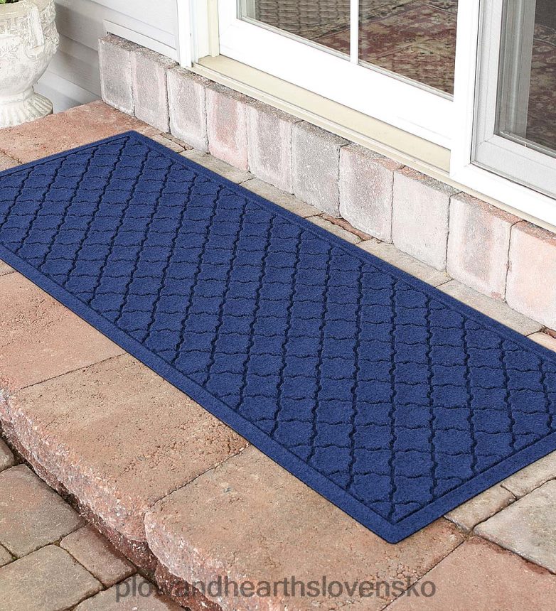 Plow & Hearth waterhog interiérová/vonkajšia geometrická rohožka 6P208P1056 dvor a záhrada