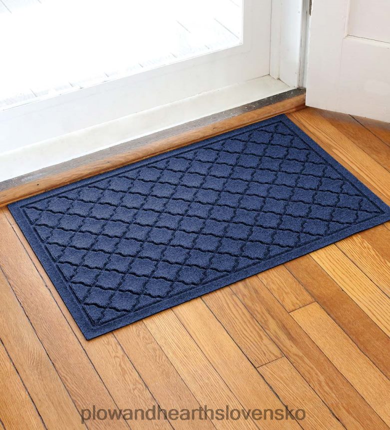 Plow & Hearth waterhog interiérová/vonkajšia geometrická rohožka 6P208P1056 dvor a záhrada