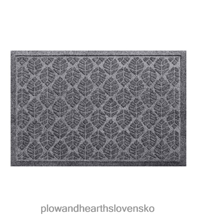 Plow & Hearth waterhog umývateľná listová rohožka - uhlie 6P208P1020 dvor a záhrada
