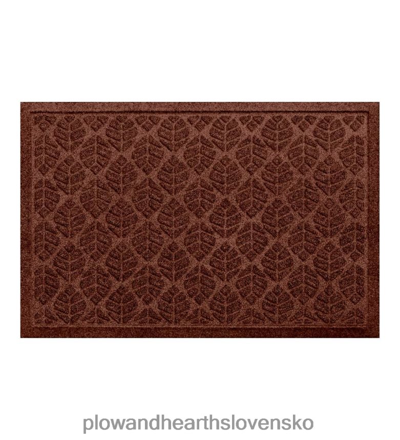 Plow & Hearth waterhog umývateľná listová rohožka - uhlie 6P208P1020 dvor a záhrada