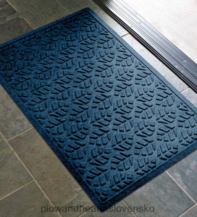 Plow & Hearth waterhog umývateľná listová rohožka - uhlie 6P208P1020 dvor a záhrada