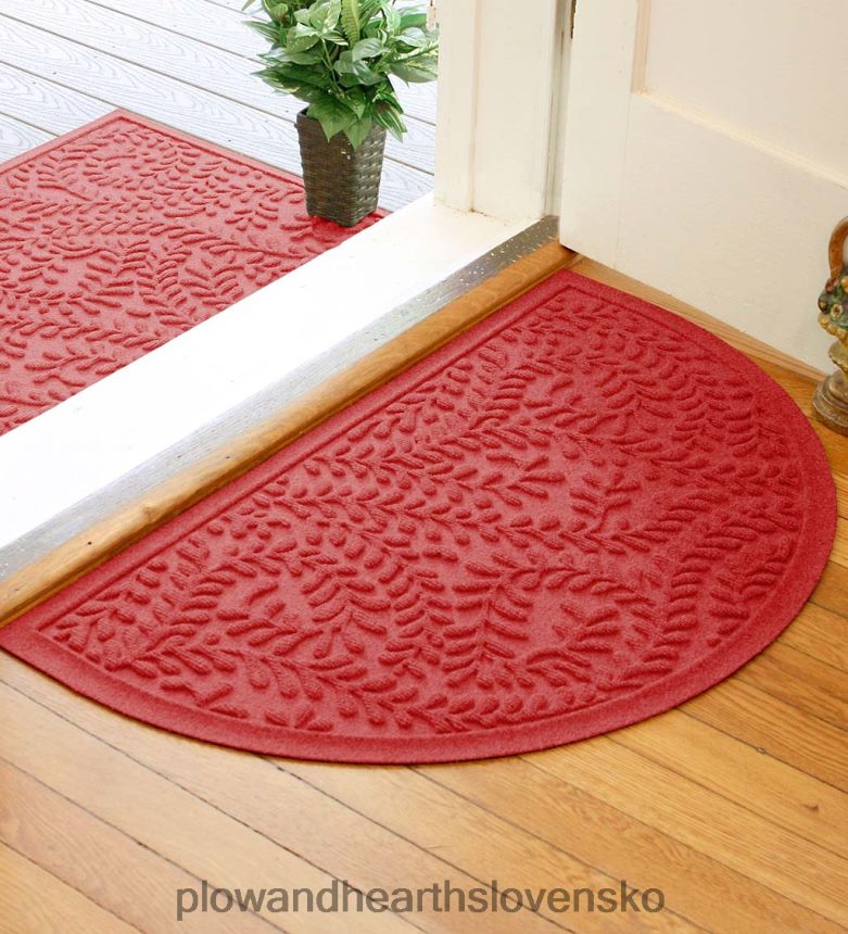 Plow & Hearth waterhog vnútorné/vonkajšie listy rohožka 6P208P1054 dvor a záhrada