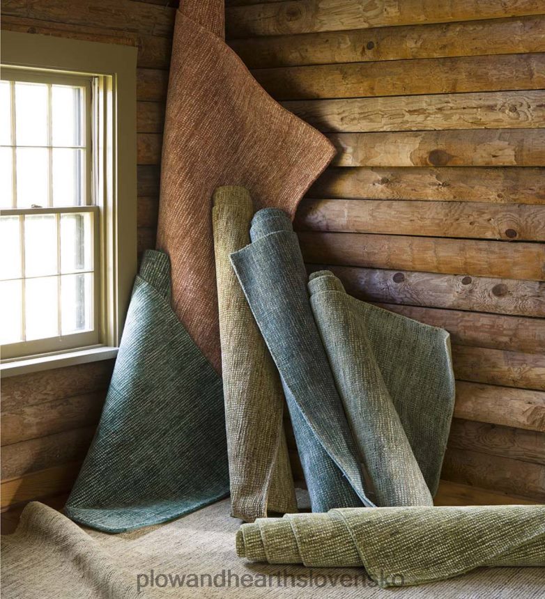 Plow & Hearth Kolekcia kobercov canyon v plných farbách 6P208P1768 koberčeky a rohožky