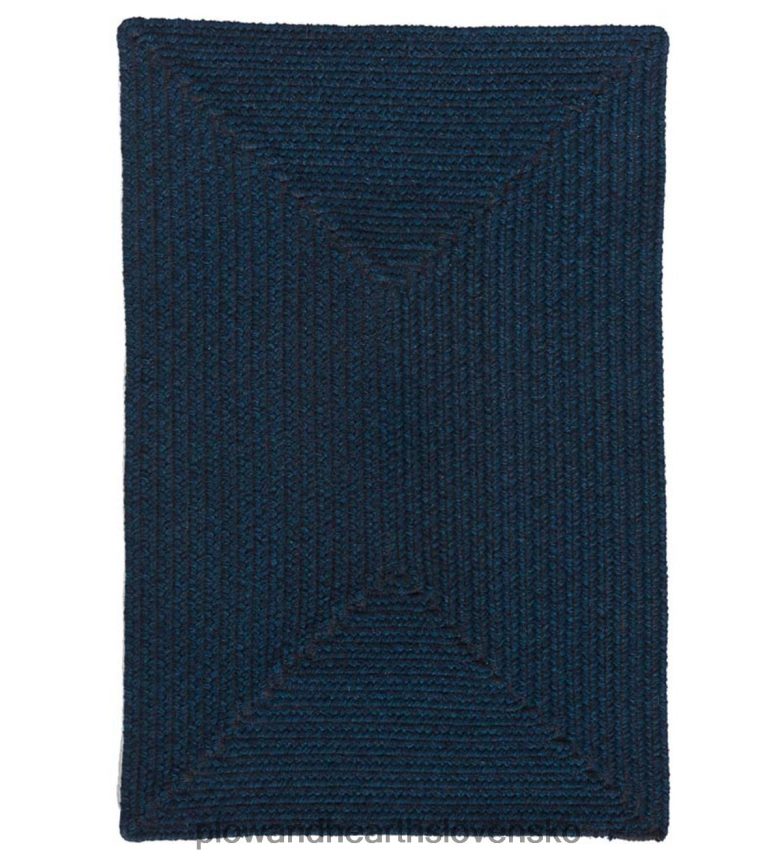 Plow & Hearth Obdĺžnikový pletený koberec zo zmesi vlny bear creek 6P208P1777 koberčeky a rohožky