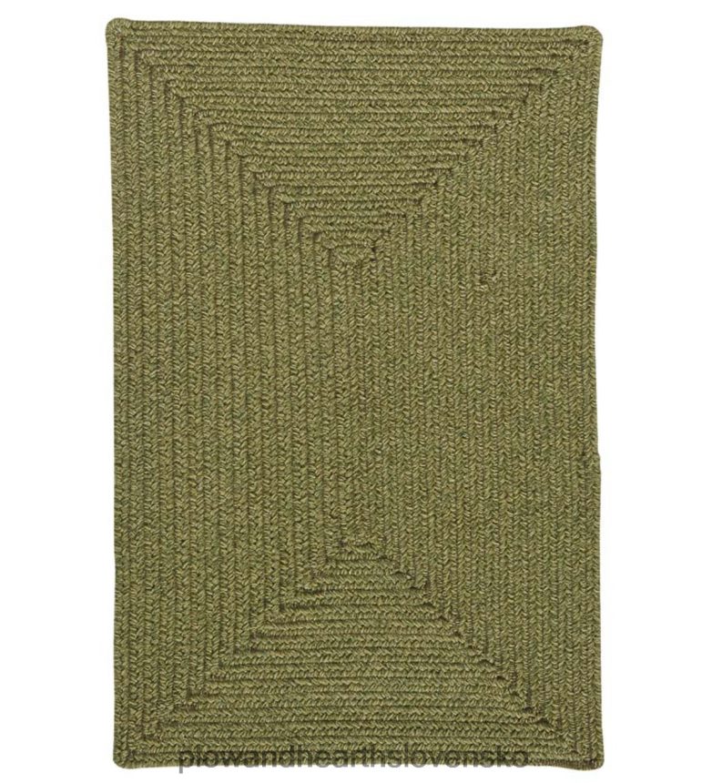 Plow & Hearth Obdĺžnikový pletený koberec zo zmesi vlny bear creek 6P208P1777 koberčeky a rohožky