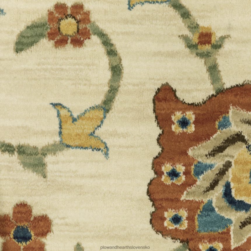 Plow & Hearth Polypropylénový koberec clover hill gems 6P208P1864 koberčeky a rohožky